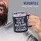 4E's Novelty Coffee Mug Sometimes You Forget You’re Awesome, 14 oz - Steel Navy Blue, Awesome Christmas Gift Coffee Mugs for Men with Lid - Inspirational Birthday Coffee Mug Gifts for Dad, Guy